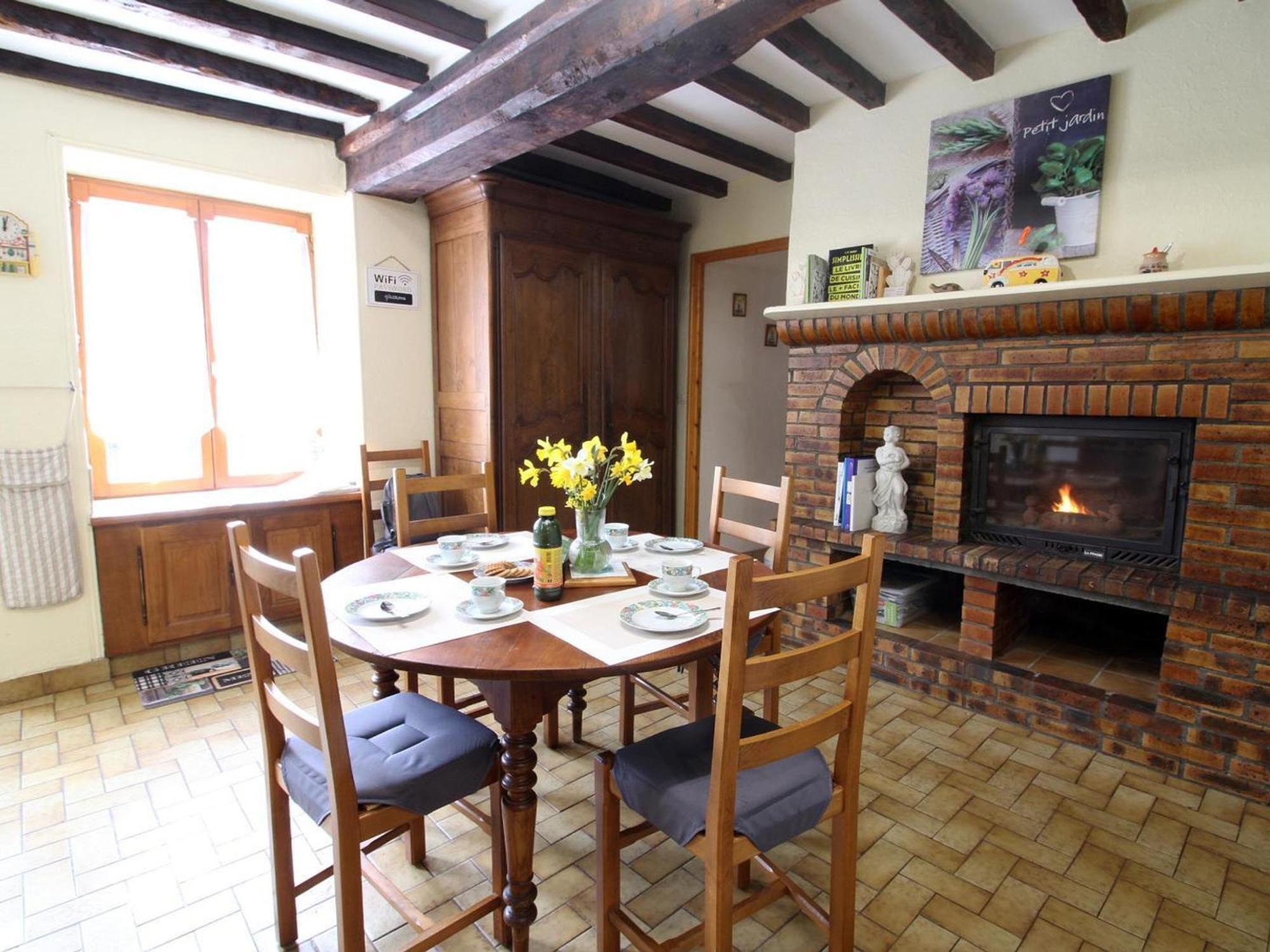 Maison De Charme Avec Jardin, Nature, Cheminee, Wifi, Proche Manoirs Et Rivieres Tortueuses - Fr-1-497-99 Saint-Bomer-les-Forges Luaran gambar