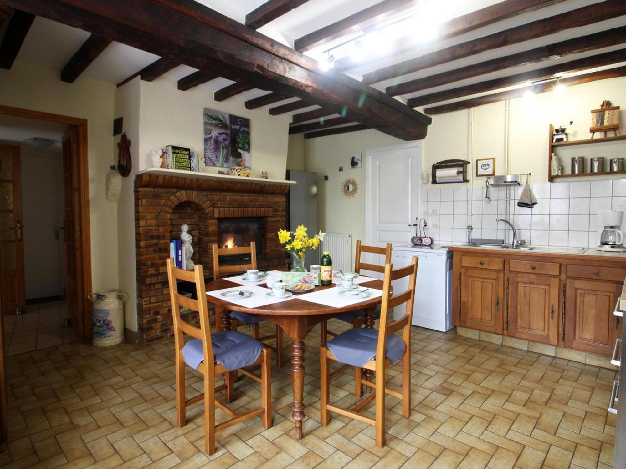 Maison De Charme Avec Jardin, Nature, Cheminee, Wifi, Proche Manoirs Et Rivieres Tortueuses - Fr-1-497-99 Saint-Bomer-les-Forges Luaran gambar